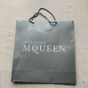 Alexander Mc Queen paper bag